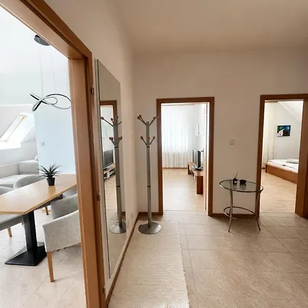 Velky Rodinny S Vyhladom Na Zelen A Hory V Centre Piestan S Parkovanim Apartament *